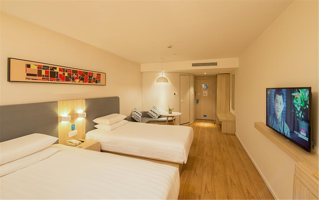 Hanting Hotel Shanghai Tangqiao Subway Station ภายนอก รูปภาพ